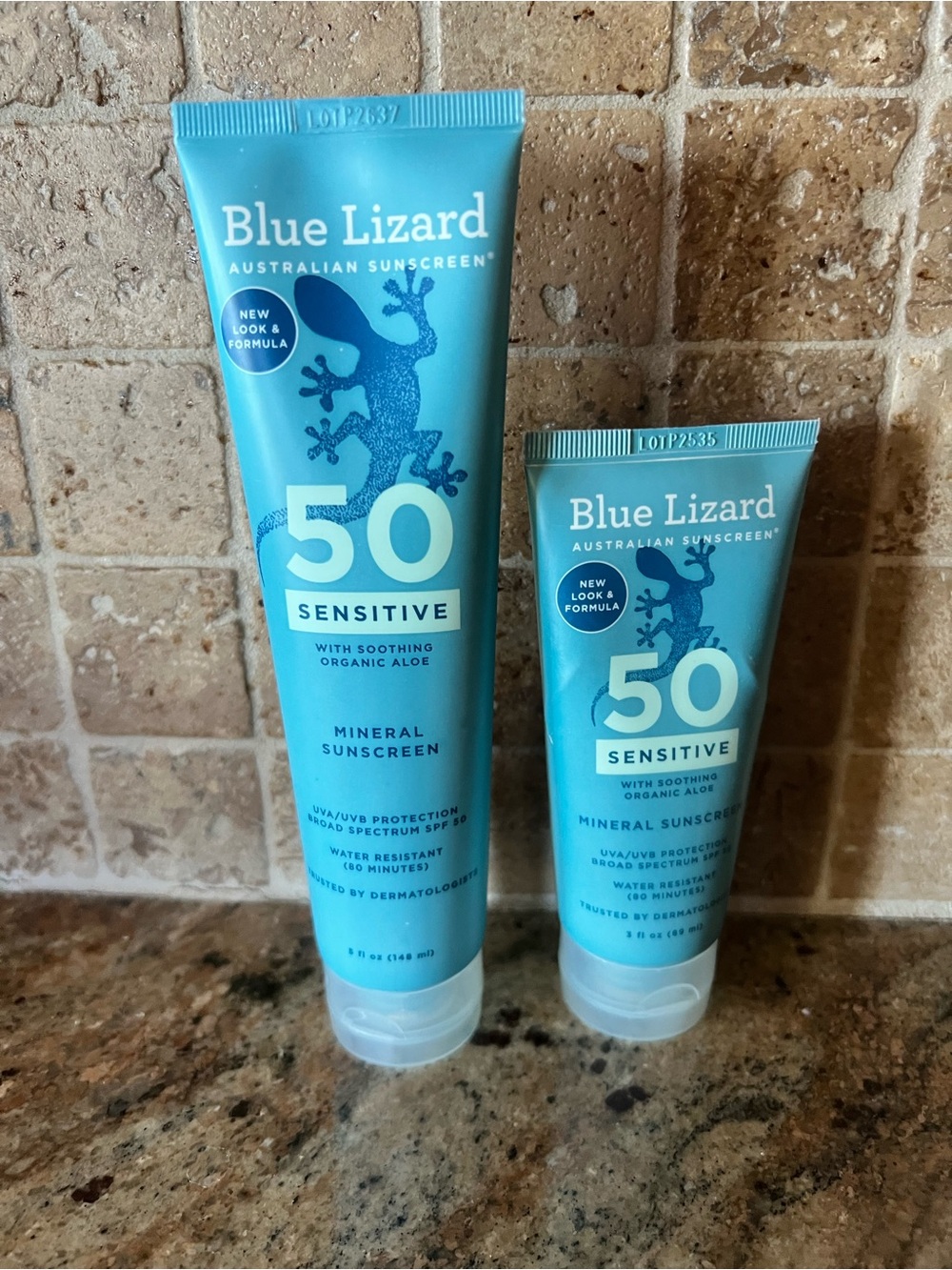 SPF 50 Sensitive Mineral Sunscreen - Australian Blue Lizard